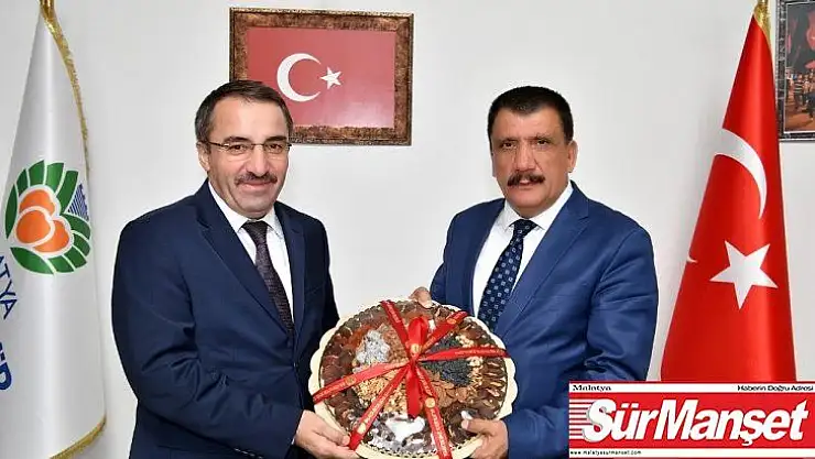 Kamu Hastaneleri Genel Müdürü Ataseven'den Başkan Gürkan'a ziyaret