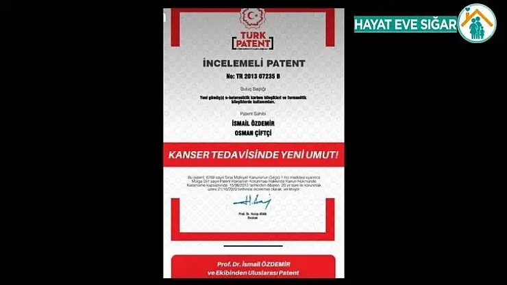Kanser tedavisinde yeni umut