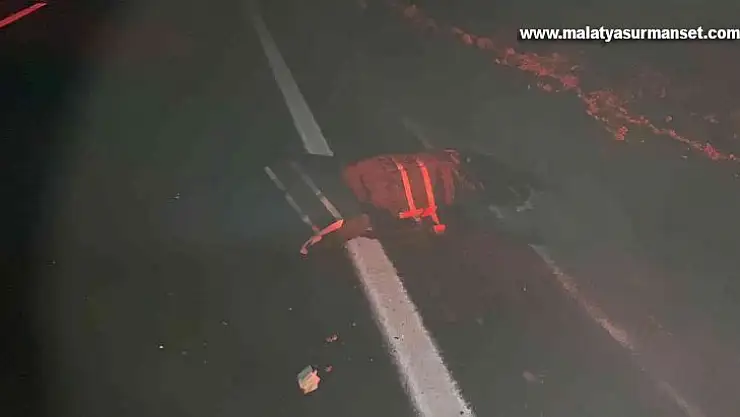 Kapalı yolu fark etmeyen sürücü metrelerce takla attı: 1 ölü, 3 ağır yaralı