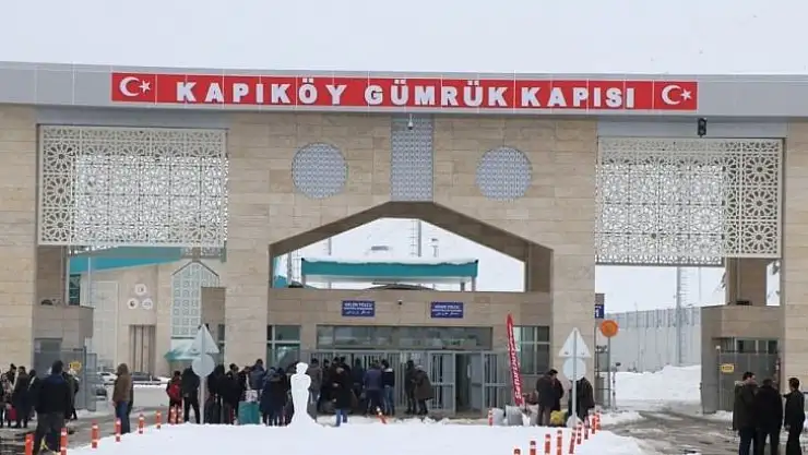 Kapıköy Gümrük Kapısı'na korona virüsüne karşı kamera yerleştirildi