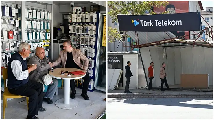 Karademir'den İnönü Caddesi Esnafına Geçmiş Olsun Ziyareti