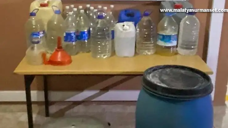 Karaman'da kaçak alkol operasyonu