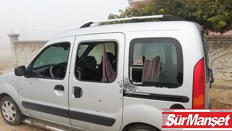 Karaman'da ilçe belediye başkanının aracı kurşunlandı