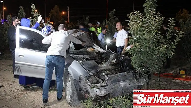 Karaman'da trafik kazası 1'i ağır 4 yaralı