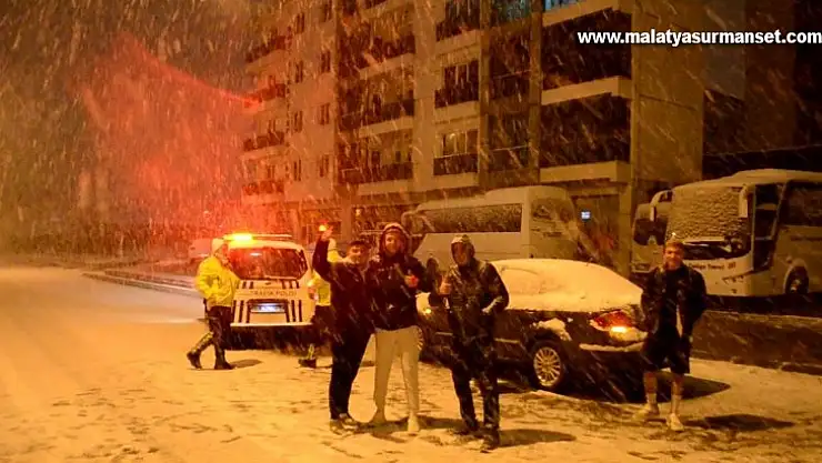 Karda drift şovu 9 bin 125 liraya patladı