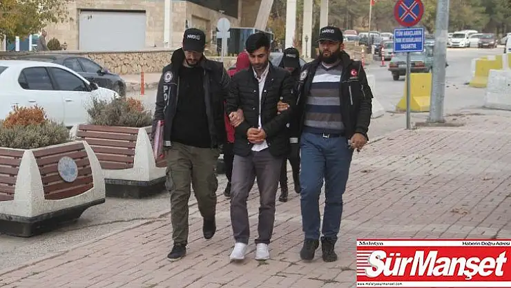 Kavurma arası uyuşturucu polise  takıldı