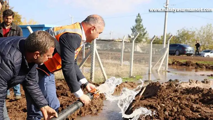 Kayapınar'daki su sorunu çözüldü