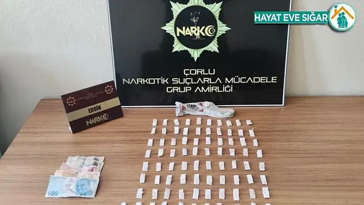 Kayıp olarak aranıyordu uyuşturucu satarken yakalandı