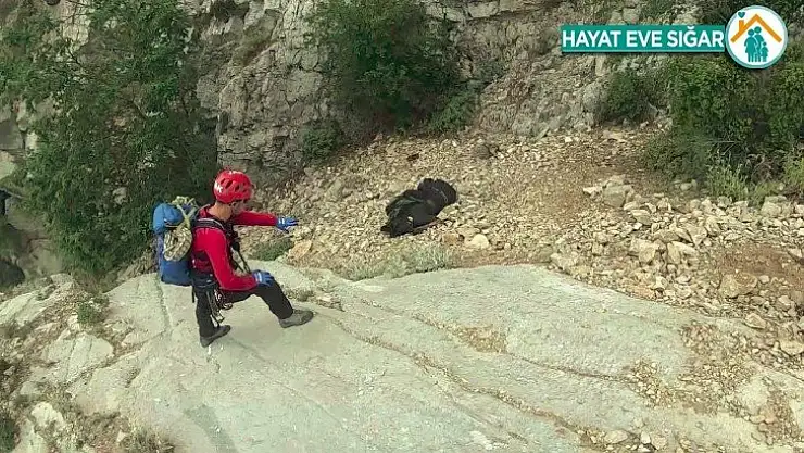 Kayıp Ukraynalı kadın dağcının cesedinin bulunduğu anlar paylaşıldı