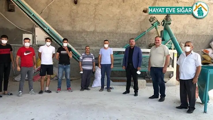 Kayısı makinası ücretsiz hizmete sunuldu