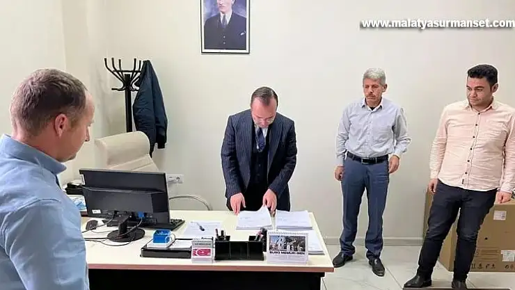 Kaymakam Arslantürk kurumlarda incelemelerde bulundu