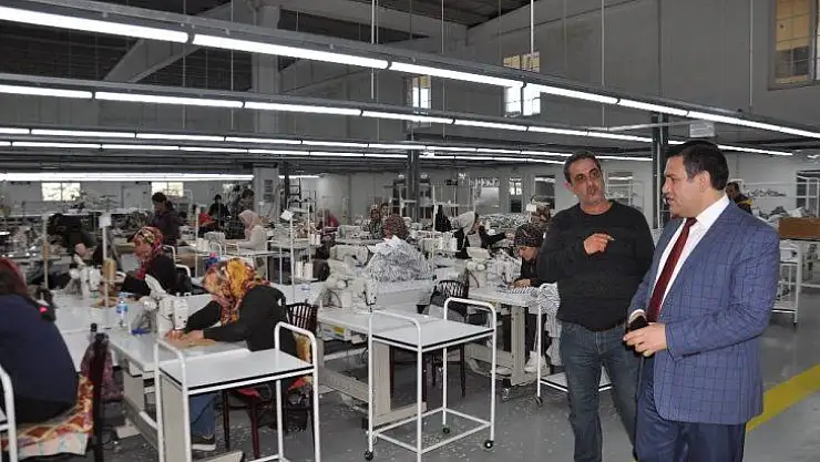 Kaymakam İmamoğlu yatırımcılarla bir araya geldi