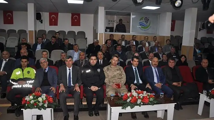 Kaymakam Köksal, vatandaşlarla bir araya geldi
