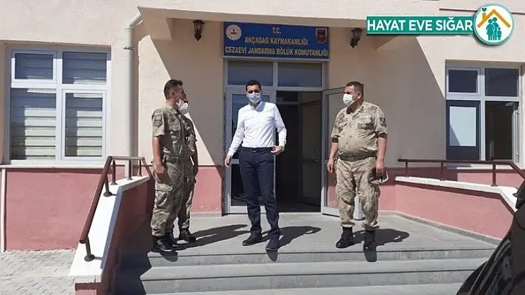 Kaymakam Teke'dan bayram ziyareti