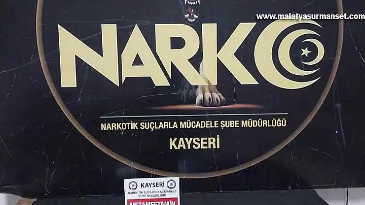 Kayseri'de uyuşturucu operasyonu