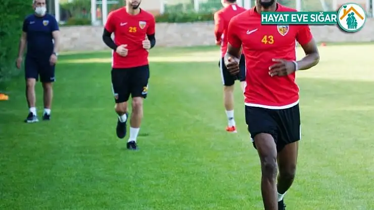 Kayserispor, hazırlıklarını sürdürdü