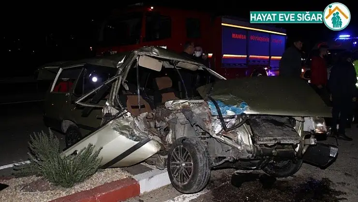 Kazada ağır yaralanan esnaf yaşama tutunamadı