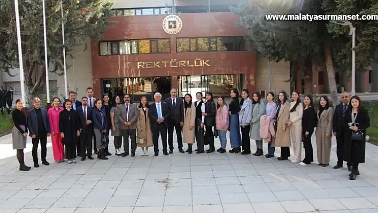 Kazakistanlı 25 öğrenci Fırat Üniversitesi'nde staj yapacak