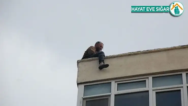 Keşan'da intihar girişimi