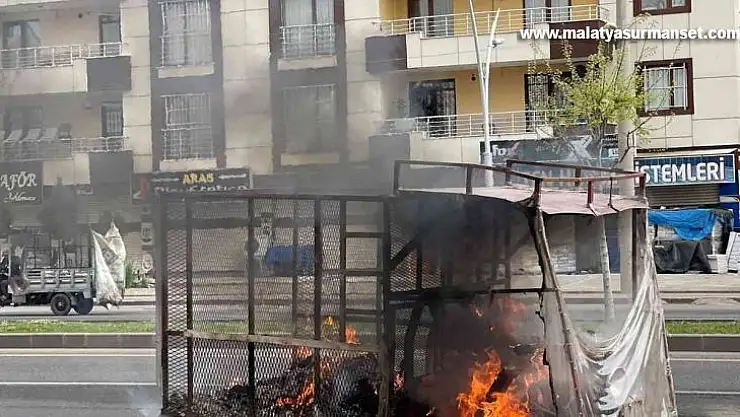 Kesilen cezaya kızdı, ekmek teknesini ateşe verdi