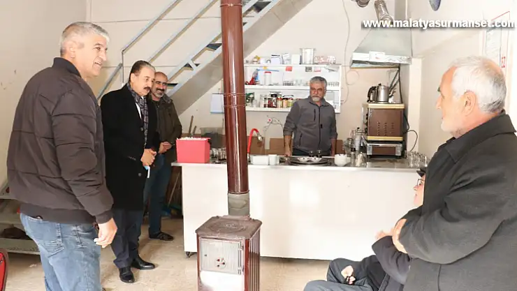 Keskin, Doğanşehir'de esnaf gezisi yaptı