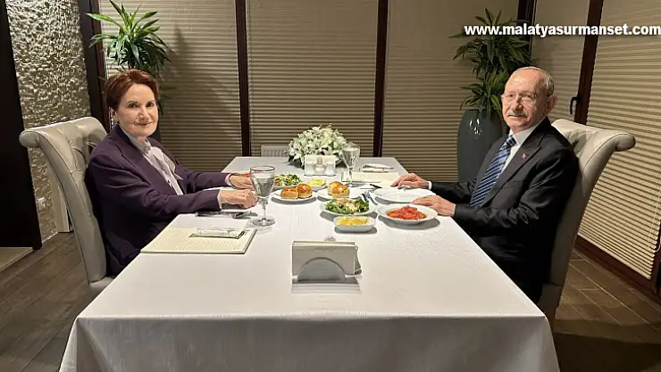 Kılıçdaroğlu-Akşener görüşmesi başladı