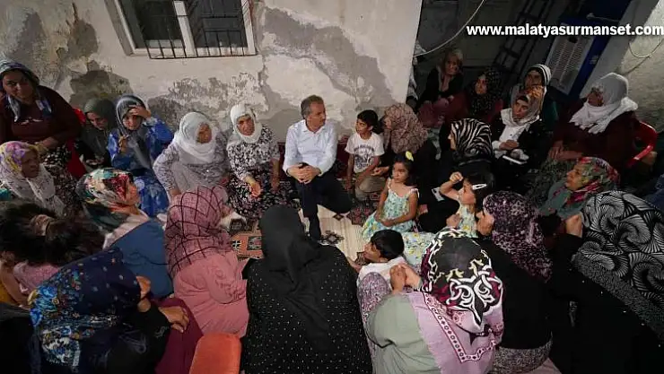 Kılınç, Bahçecik Mahallesindeki kadınlarla bir araya geldi