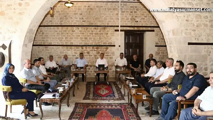 Kılınç, birim müdürleriyle çalışmaları değerlendirdi