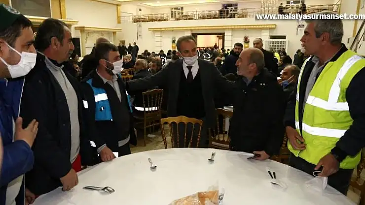 Kılınç'tan karla mücadele eden personellerine teşekkür
