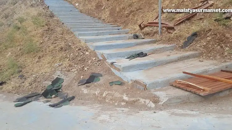 Kırklar Dağı tesislerine yapılan devlet yatırımları tahrip edildi