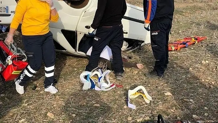 Kırşehir'de kaza: 1 ölü, 4 yaralı