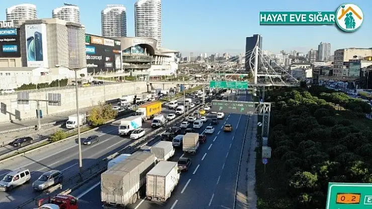 Kısıtlama öncesi trafik yoğunluğu rekor seviyede
