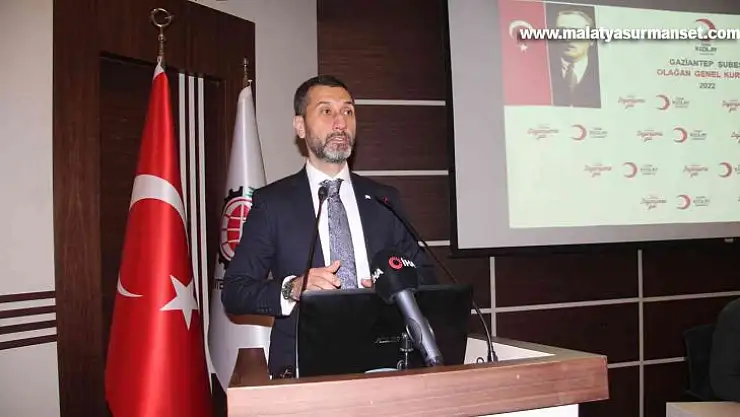 Kızılay Gaziantep Şubesi 2022 Olağan Genel Kurul Toplantısı gerçekleşti