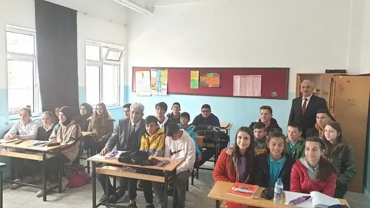 Kızılcahamam Anadolu Lisesinden kardeş okula ziyaret