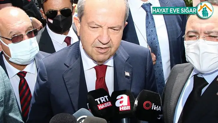 KKTC Cumhurbaşkanı Tatar: 'Federal bir çatı altında Kıbrıs'ın tümünün Avrupa Birliğine alınması bir bakıma Türkiye ile bağlarımızın koparılmasıdır'