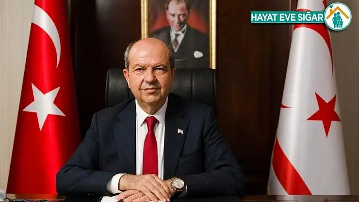 KKTC Cumhurbaşkanı Tatar İsrail terörüne seyirci kalanlar, insanlık suçuna ortak oluyor