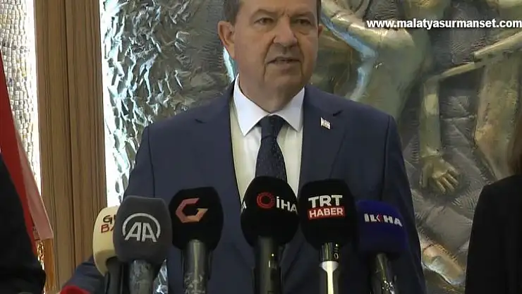 KKTC Cumhurbaşkanı Tatar: 'Kıbrıs'ta iki devletli siyaset yeni siyasettir'