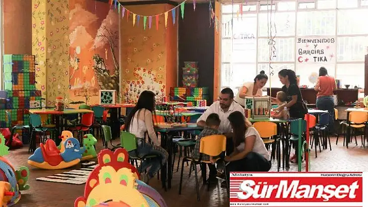 Kolombiya'nın Armenia şehrinde barışın tesisi programına ekipman desteği