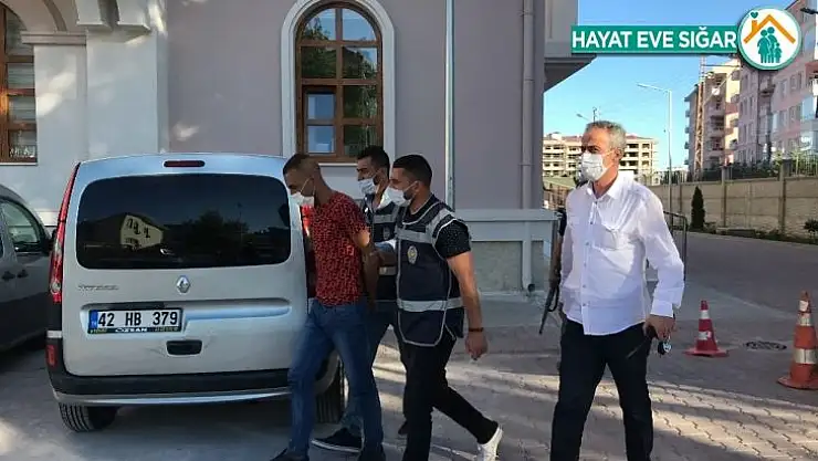 Komşu hırsızlık şüphelisi çaldığı altınları çalamadan yakalandı