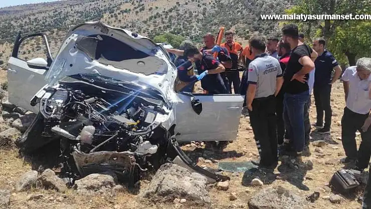Kontrolden çıkan araç şarampole uçtu: 1 yaralı