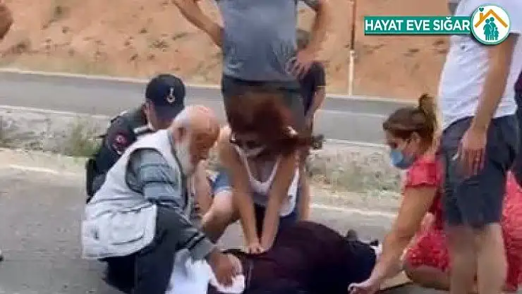 Kontrolden çıkan otomobil takla attı: 1 ölü, 2 yaralı