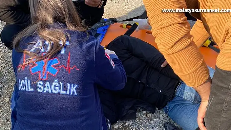 Kontrolden çıkan otomobil takla attı: 1 yaralı