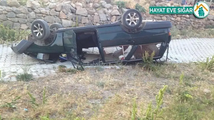 Konya'da trafik kazası: 2 yaralı