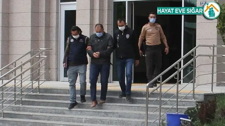 Konya'da yakalanan eski emniyet müdürü tutuklandı