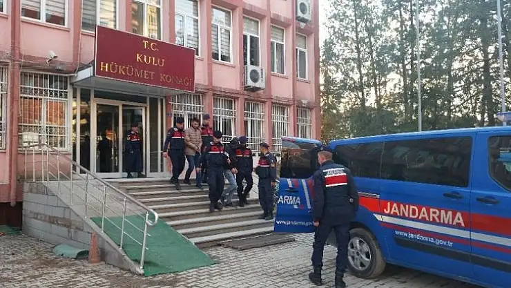 Konya'da uyuşturucuyla yakalanan 2 kişi tutuklandı