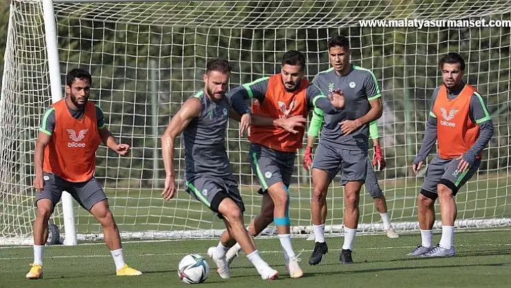 Konyaspor, Alanyaspor maçı hazırlıklarına başladı