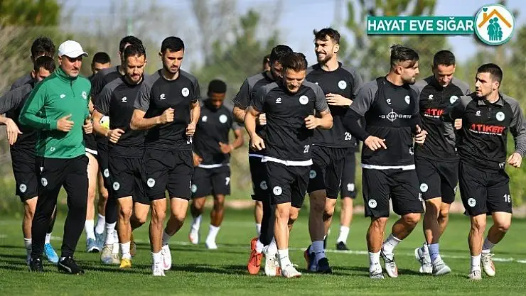 Konyaspor'da Fatih Karagümrük maçı hazırlıkları devam ediyor