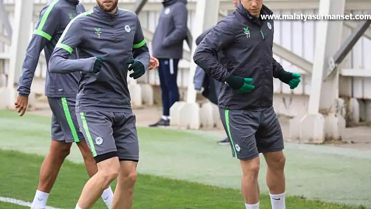 Konyaspor'da, Gaziantep FK maçı hazırlıkları tamamlandı