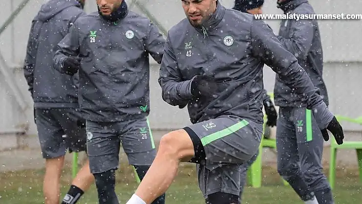 Konyaspor'da Kayserispor maçı hazırlıkları