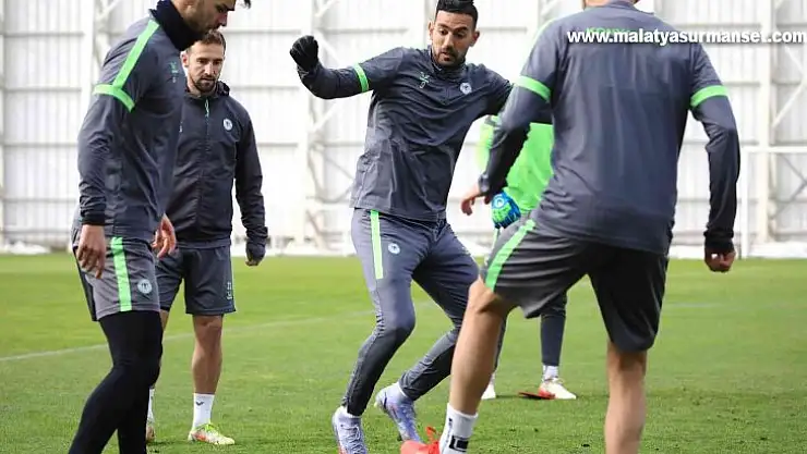 Konyaspor'da Sivasspor maçı hazırlıkları devam ediyor